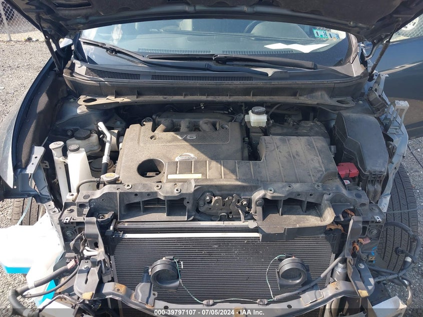 2014 Nissan Murano Sl VIN: JN8AZ1MWXEW506278 Lot: 39797107