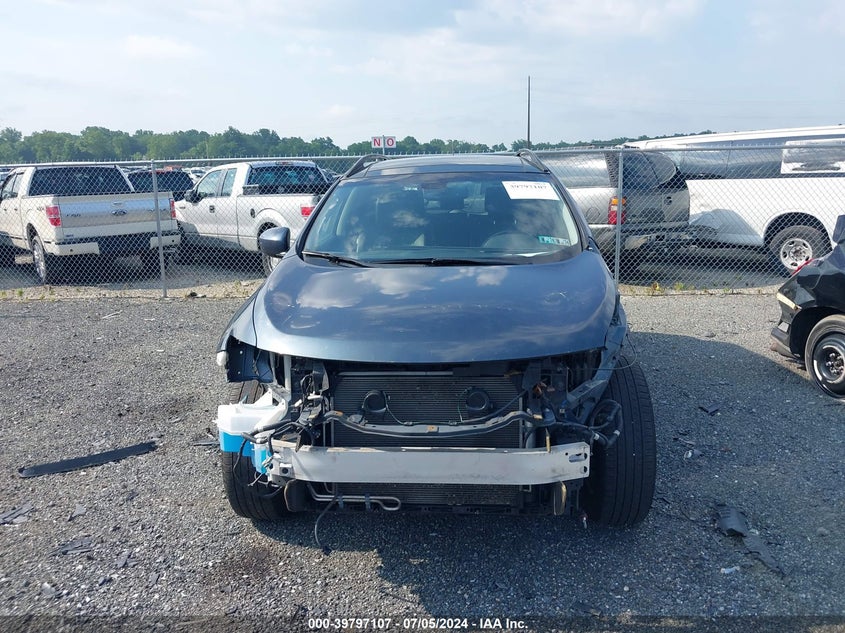 2014 Nissan Murano Sl VIN: JN8AZ1MWXEW506278 Lot: 39797107