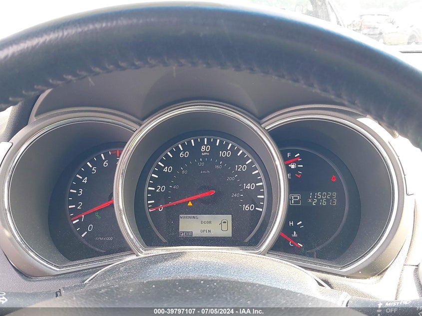 2014 Nissan Murano Sl VIN: JN8AZ1MWXEW506278 Lot: 39797107