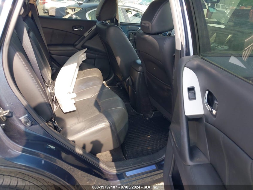 2014 Nissan Murano Sl VIN: JN8AZ1MWXEW506278 Lot: 39797107