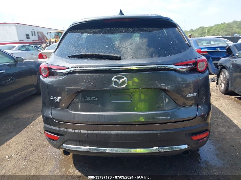 2016 Mazda Cx-9 Grand Touring VIN: JM3TCBDY6G0107863 Lot: 39797170