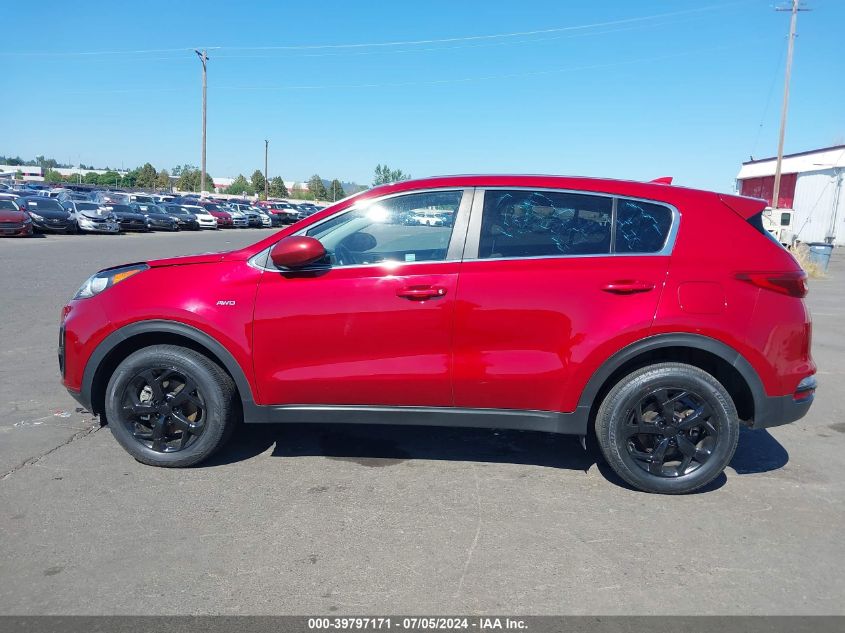 2020 Kia Sportage Lx VIN: KNDPMCAC9L7644654 Lot: 39797171