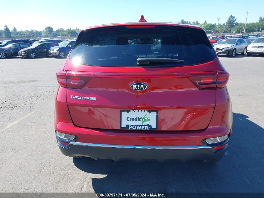 2020 Kia Sportage Lx VIN: KNDPMCAC9L7644654 Lot: 39797171