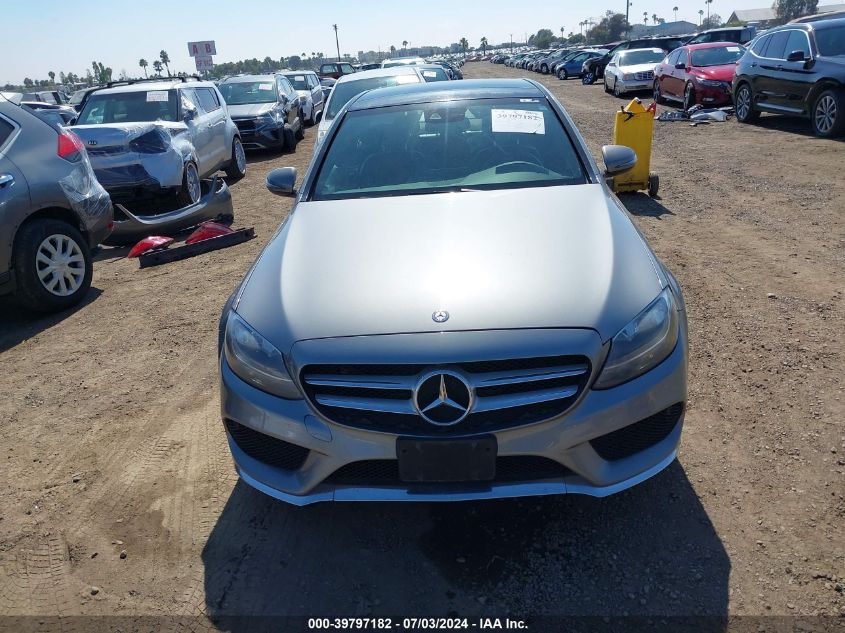 2016 Mercedes-Benz C 300 4Matic/Luxury 4Matic/Sport 4Matic VIN: 55SWF4KB4GU156096 Lot: 39797182