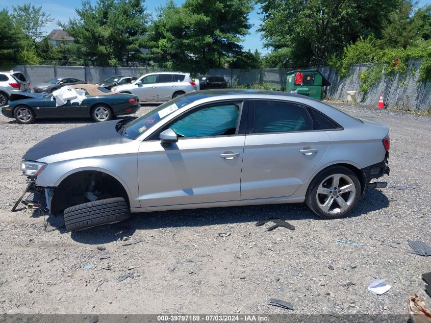 2017 Audi A3 2.0T Premium VIN: WAUB8GFF0H1029703 Lot: 39797189