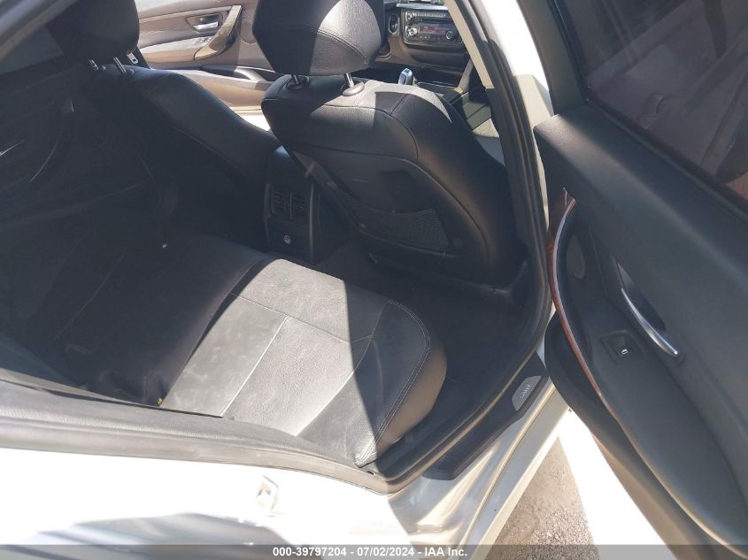 2013 BMW 3 Series 328I VIN: WBA3A5C50DF356222 Lot: 39797204