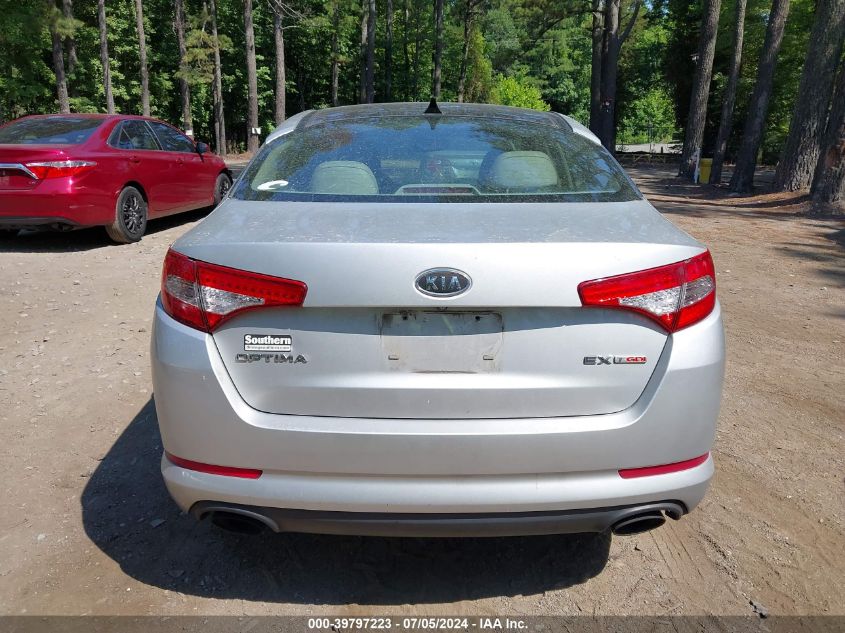 2012 Kia Optima Ex Turbo VIN: 5XXGN4A69CG030398 Lot: 39797223