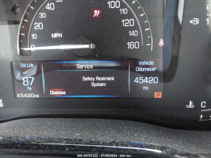 2019 Cadillac Xt5 Luxury VIN: 1GYKNCRS3KZ198355 Lot: 39797232