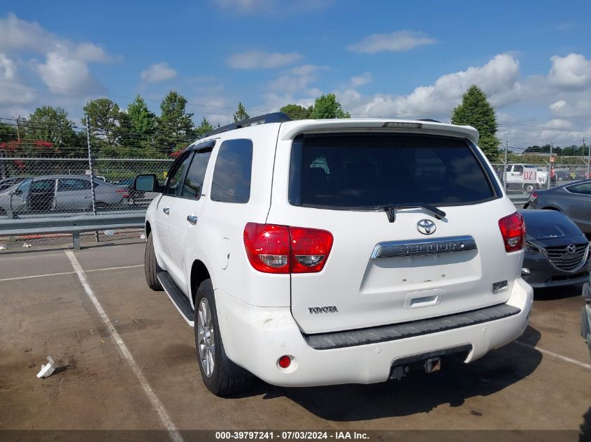 2008 Toyota Sequoia Limited 5.7L V8 VIN: 5TDBY68A98S004719 Lot: 39797241