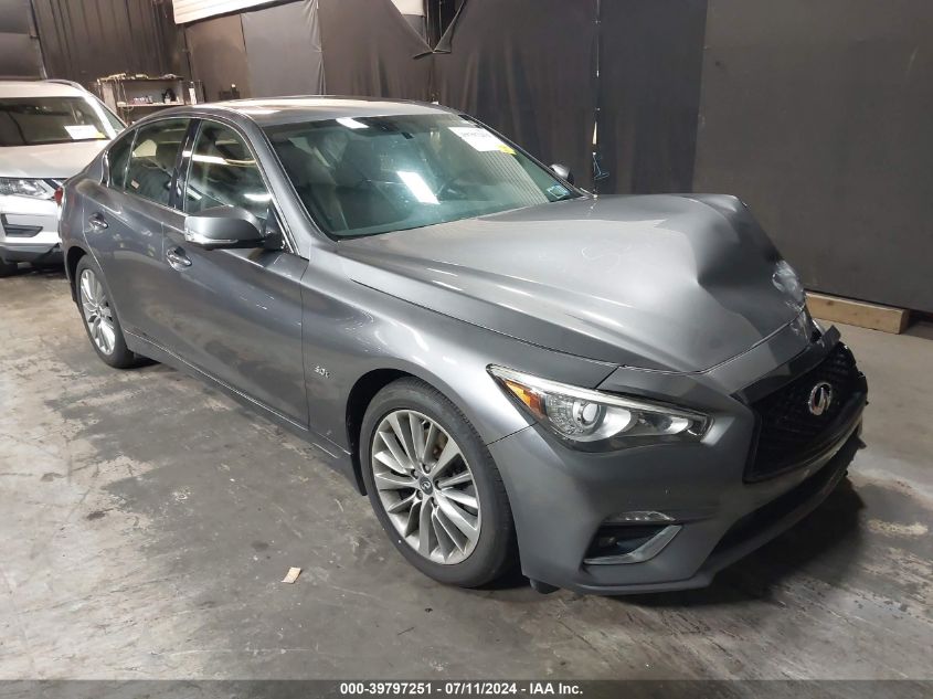 2018 Infiniti Q50 3.0T Luxe VIN: JN1EV7AR5JM612088 Lot: 39797251