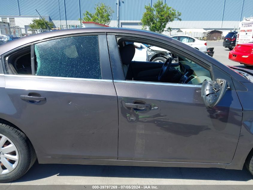 2011 Chevrolet Cruze Ls VIN: 1G1PC5SH2B7131018 Lot: 39797269