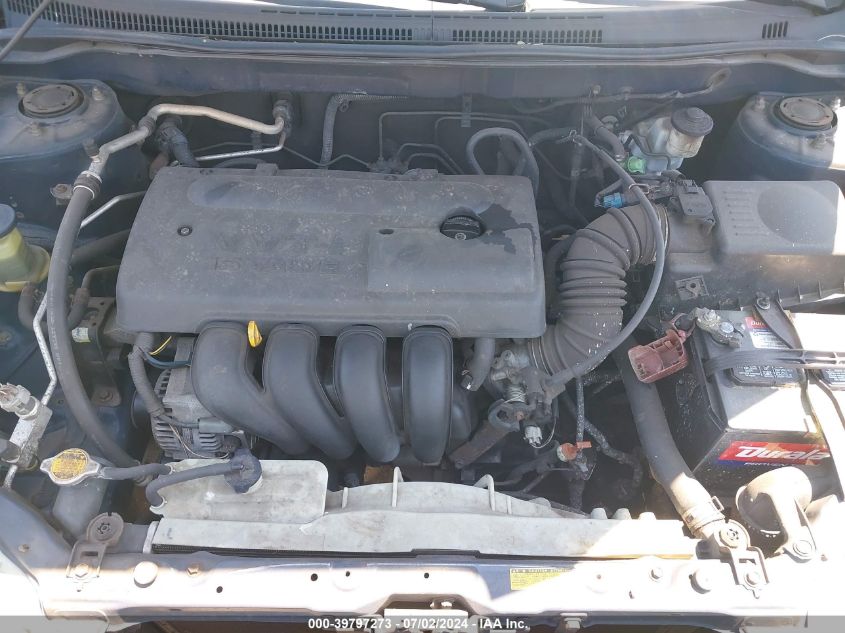 2004 Toyota Corolla Le VIN: 1NXBR32E74Z324775 Lot: 39797273