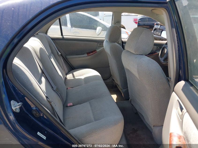 2004 Toyota Corolla Le VIN: 1NXBR32E74Z324775 Lot: 39797273