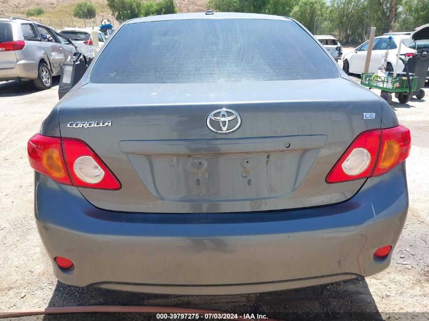 2009 Toyota Corolla Le/Xle VIN: JTDBL40E49J042262 Lot: 39797275