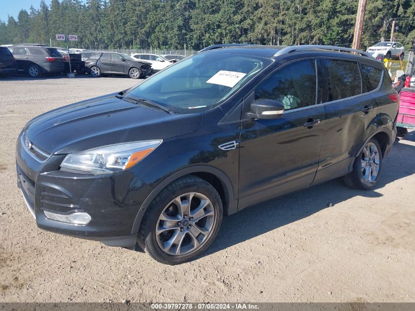 2014 Ford Escape Titanium VIN: 1FMCU9JX3EUD37727 Lot: 39797278