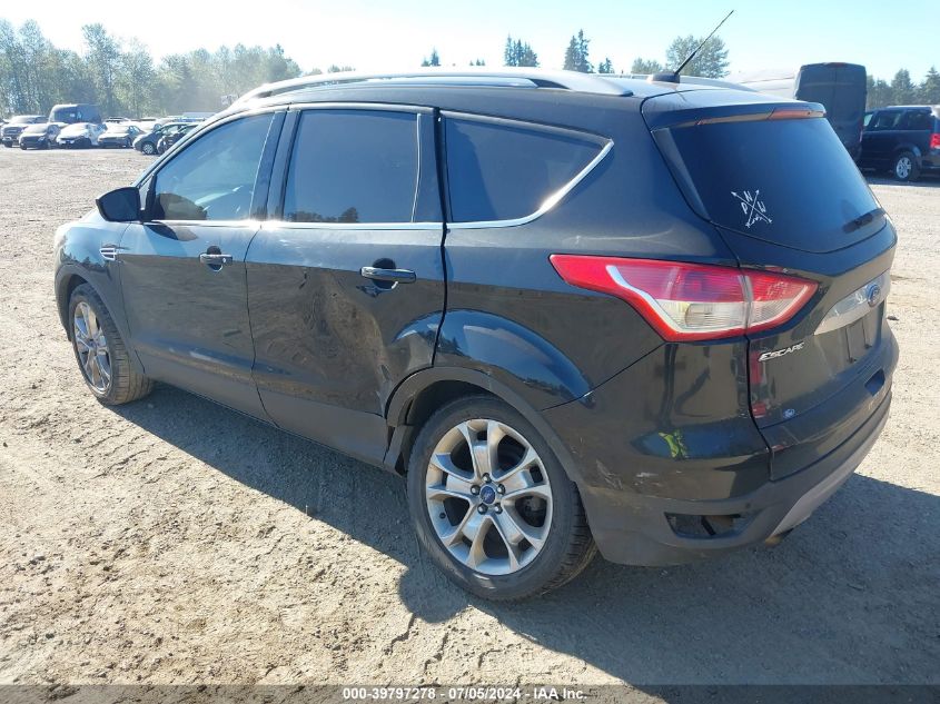 2014 Ford Escape Titanium VIN: 1FMCU9JX3EUD37727 Lot: 39797278