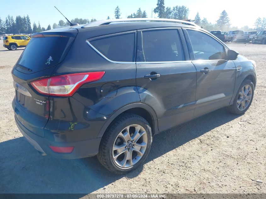 2014 Ford Escape Titanium VIN: 1FMCU9JX3EUD37727 Lot: 39797278