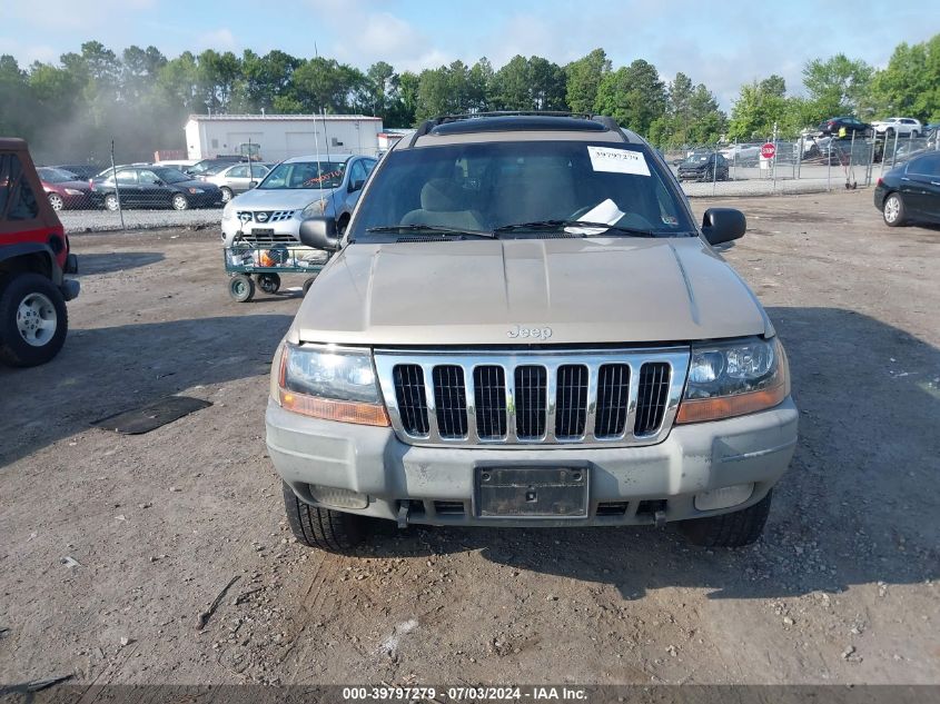 1999 Jeep Grand Cherokee Laredo VIN: 1J4GW58S6XC570037 Lot: 39797279
