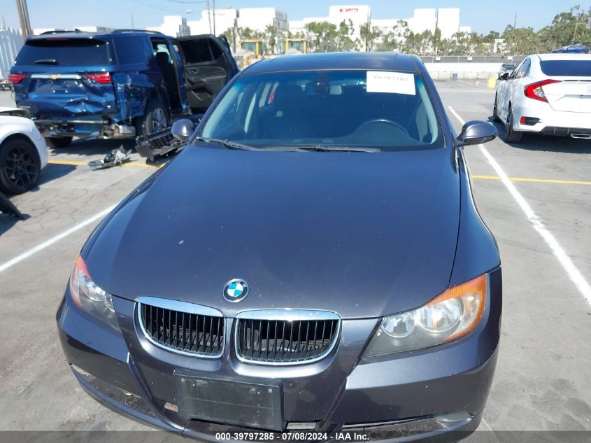 2007 BMW 328I VIN: WBAVC53537FZ77168 Lot: 39797285