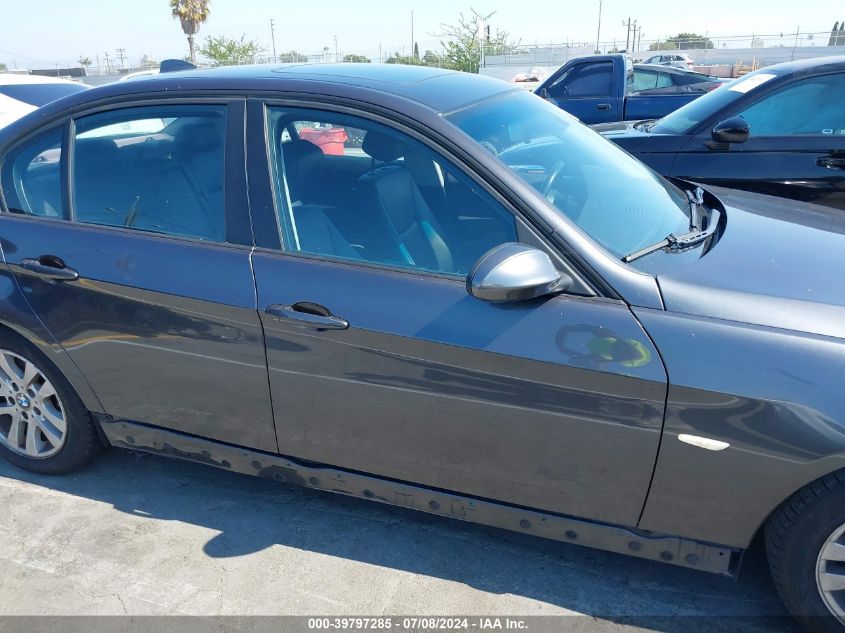 2007 BMW 328I VIN: WBAVC53537FZ77168 Lot: 39797285