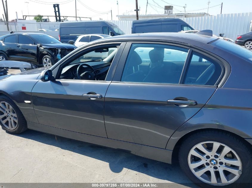 2007 BMW 328I VIN: WBAVC53537FZ77168 Lot: 39797285