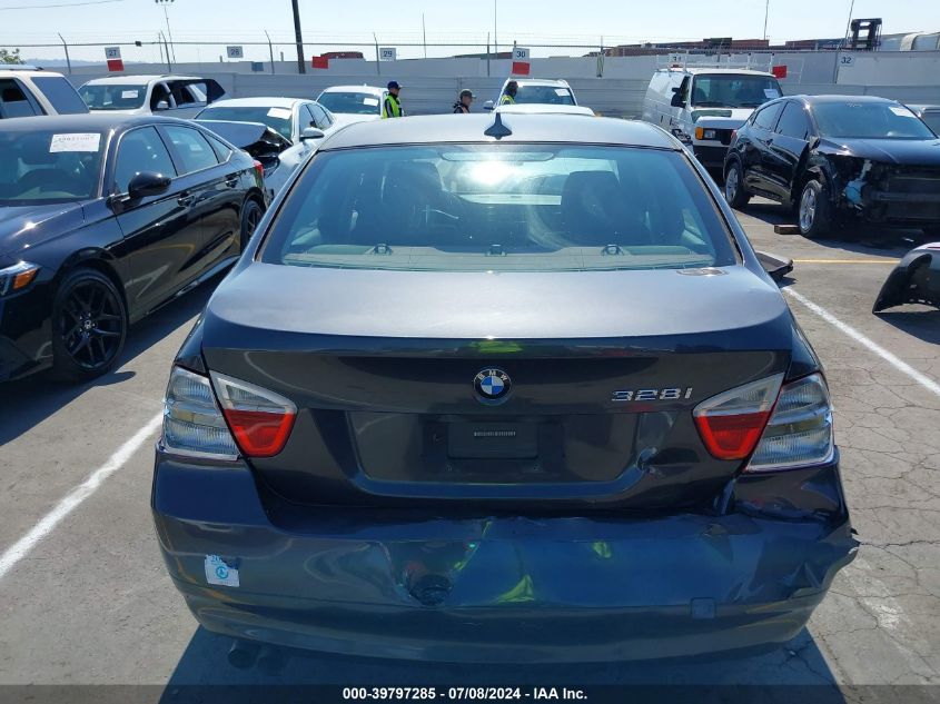 2007 BMW 328I VIN: WBAVC53537FZ77168 Lot: 39797285
