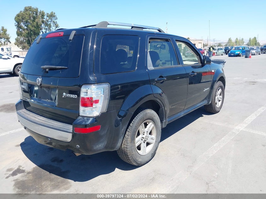 2008 Mercury Mariner Hybrid VIN: 4M2CU39H38KJ52134 Lot: 39797324