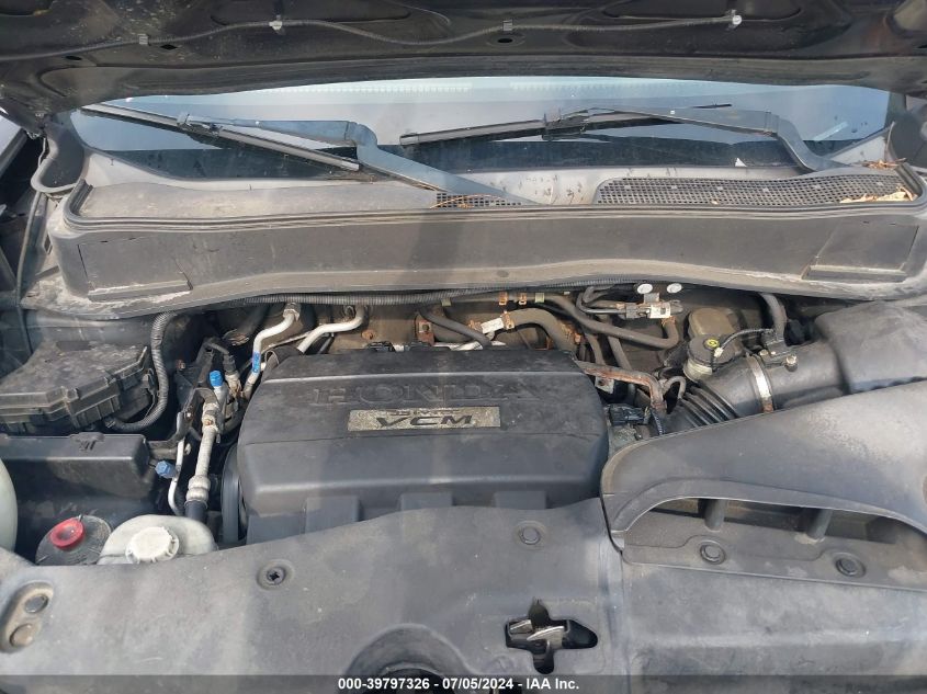 2009 Honda Pilot Ex-L VIN: 5FNYF485X9B036737 Lot: 39797326