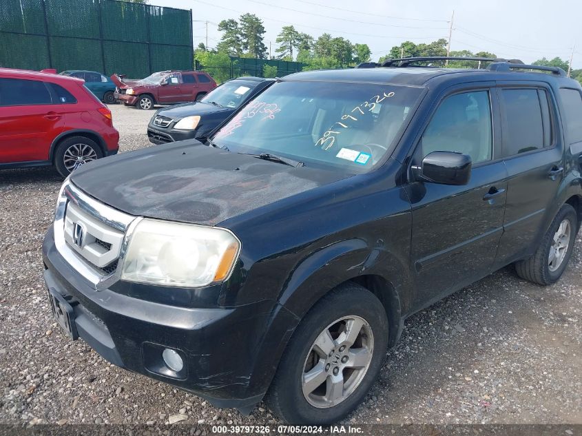 2009 Honda Pilot Ex-L VIN: 5FNYF485X9B036737 Lot: 39797326