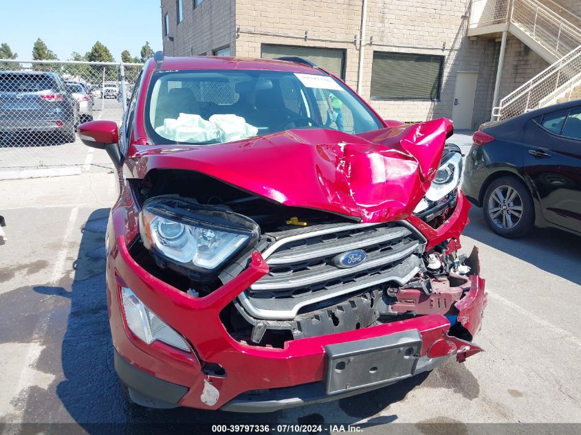 2018 Ford Ecosport Se VIN: MAJ6P1UL1JC189943 Lot: 39797336