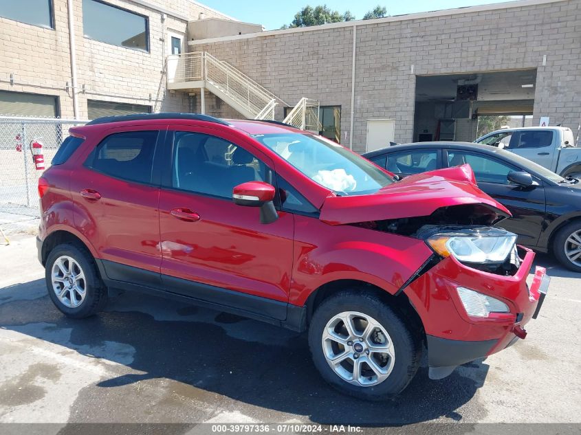 2018 Ford Ecosport Se VIN: MAJ6P1UL1JC189943 Lot: 39797336