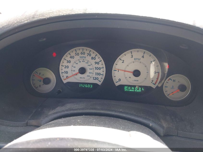 2005 Chrysler Town & Country Touring VIN: 2C4GP54L55R313618 Lot: 39797335