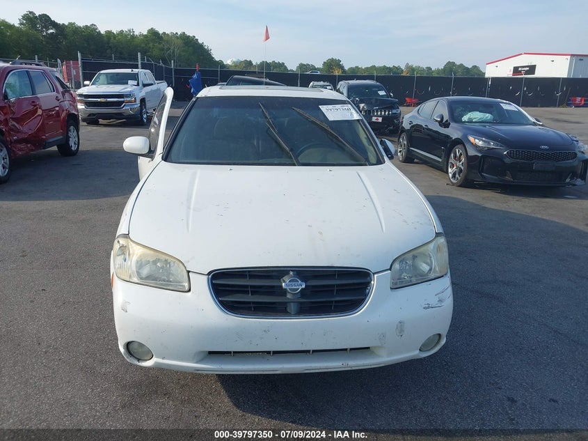 2000 Nissan Maxima Gle/Gxe/Se VIN: JN1CA31D4YT741326 Lot: 39797350