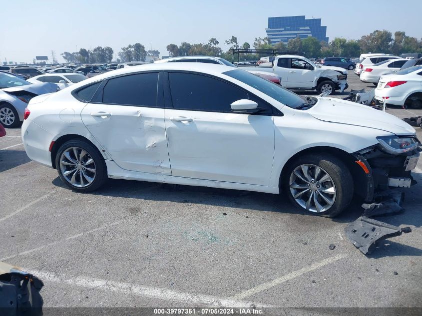 2015 Chrysler 200 S VIN: 1C3CCCBG9FN662949 Lot: 39797361