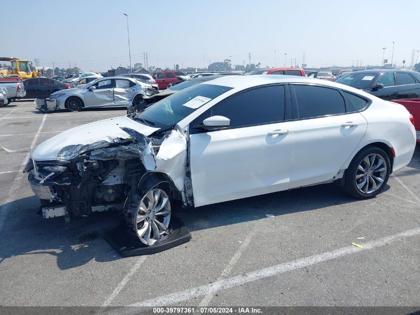 2015 Chrysler 200 S VIN: 1C3CCCBG9FN662949 Lot: 39797361