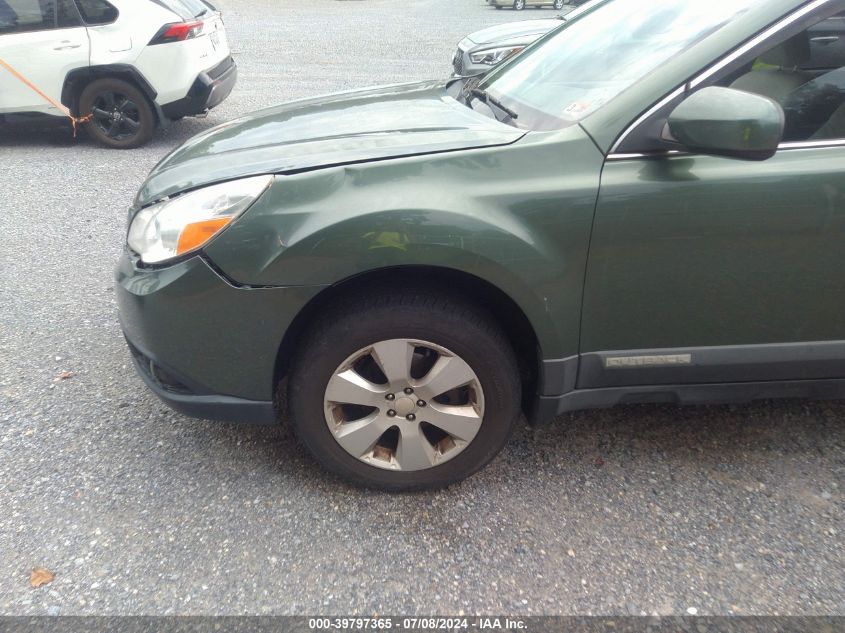 2011 Subaru Outback 2.5I Premium VIN: 4S4BRBCC0B3411525 Lot: 39797365