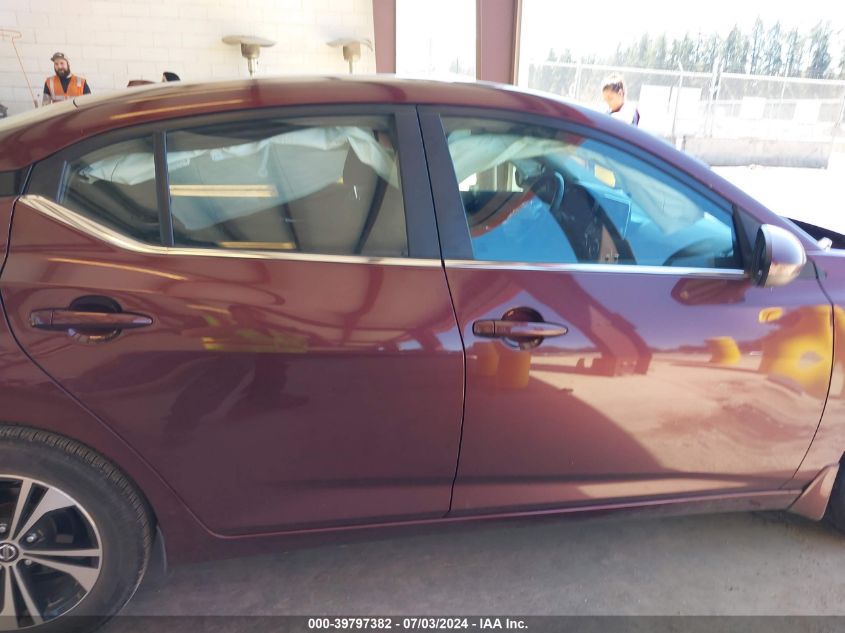 2021 Nissan Sentra Sv Xtronic Cvt VIN: 3N1AB8CV5MY300779 Lot: 39797382