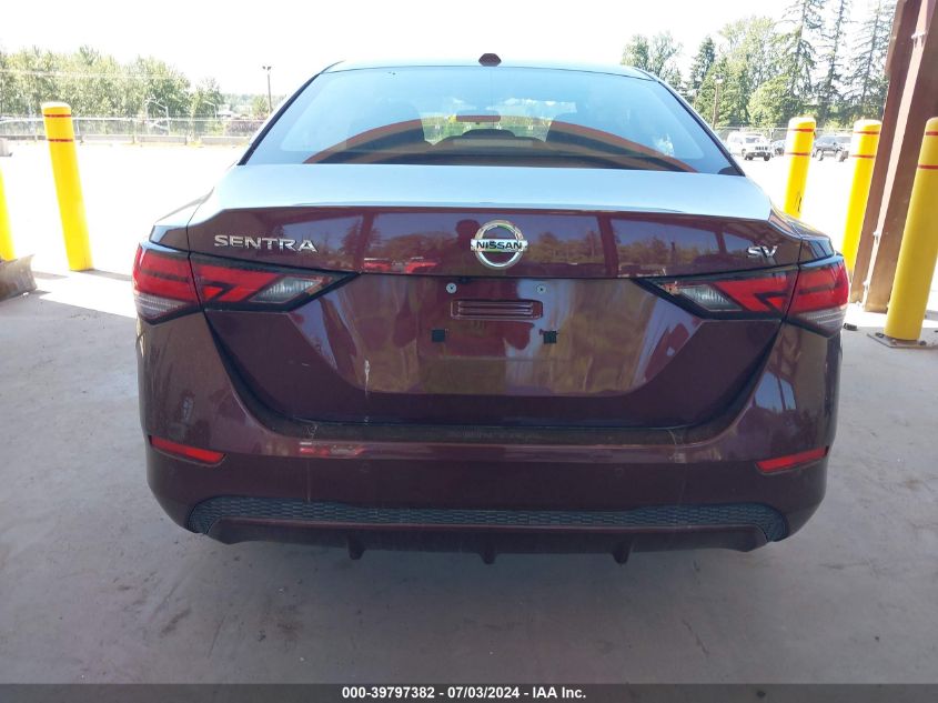 2021 Nissan Sentra Sv Xtronic Cvt VIN: 3N1AB8CV5MY300779 Lot: 39797382