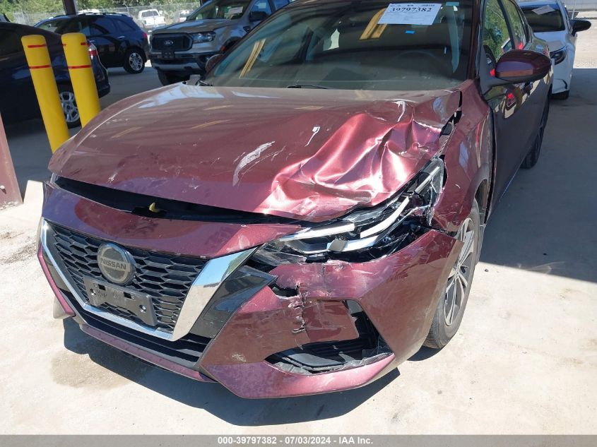 2021 Nissan Sentra Sv Xtronic Cvt VIN: 3N1AB8CV5MY300779 Lot: 39797382