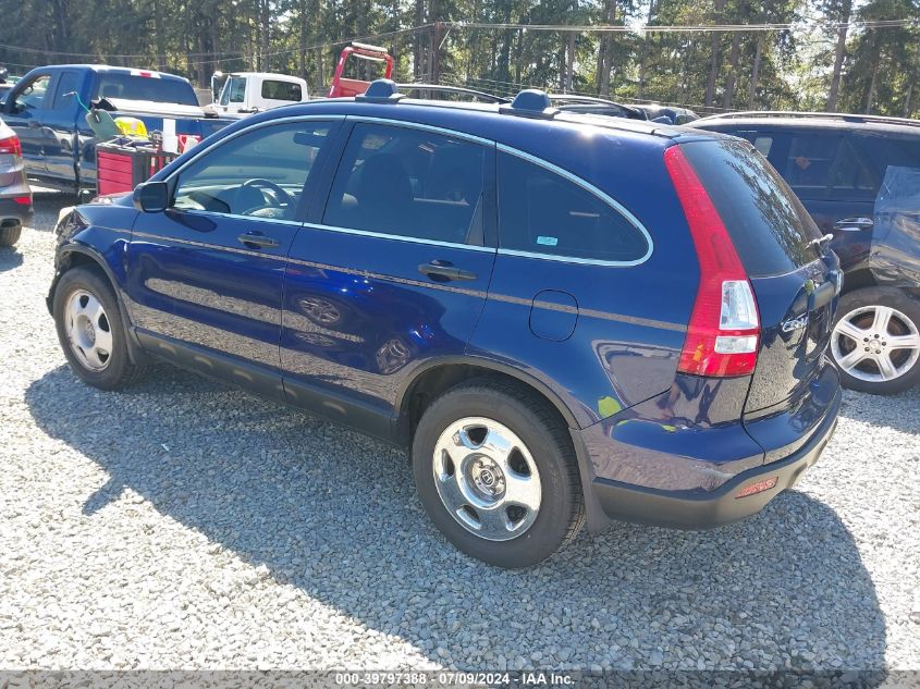 2008 Honda Cr-V Lx VIN: 3CZRE38318G707795 Lot: 39797388