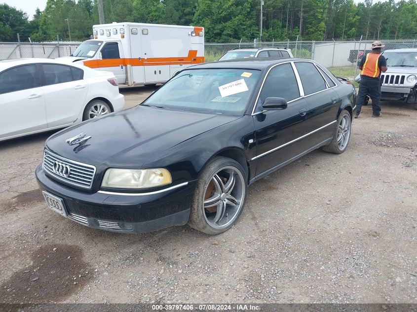 2000 Audi A8 Quattro VIN: WAUFL54D1YN002976 Lot: 39797406