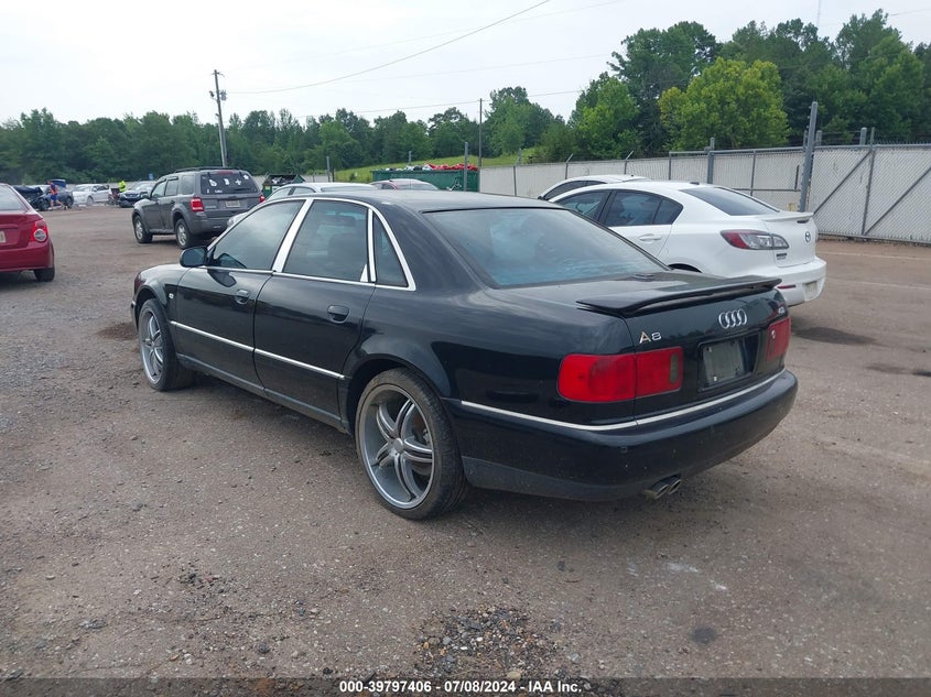 2000 Audi A8 Quattro VIN: WAUFL54D1YN002976 Lot: 39797406