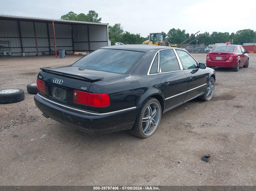 2000 Audi A8 Quattro VIN: WAUFL54D1YN002976 Lot: 39797406
