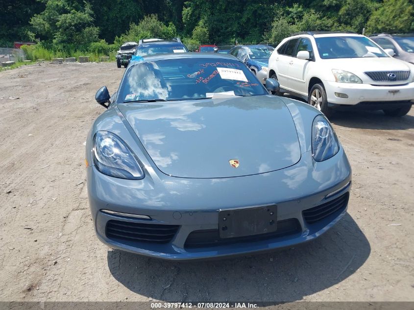 2018 Porsche 718 Cayman VIN: WP0AA2A89JK262641 Lot: 39797412