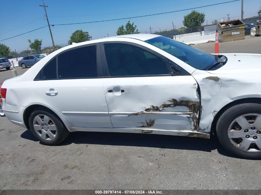2009 Hyundai Sonata Gls VIN: 5NPET46C09H513688 Lot: 39797414