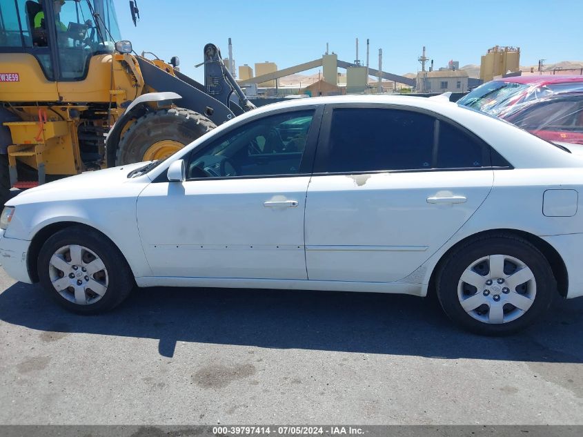 2009 Hyundai Sonata Gls VIN: 5NPET46C09H513688 Lot: 39797414