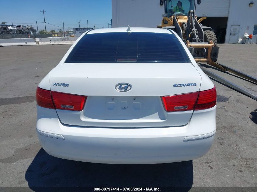2009 Hyundai Sonata Gls VIN: 5NPET46C09H513688 Lot: 39797414