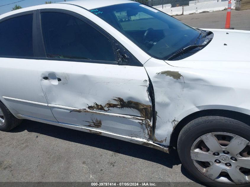 2009 Hyundai Sonata Gls VIN: 5NPET46C09H513688 Lot: 39797414