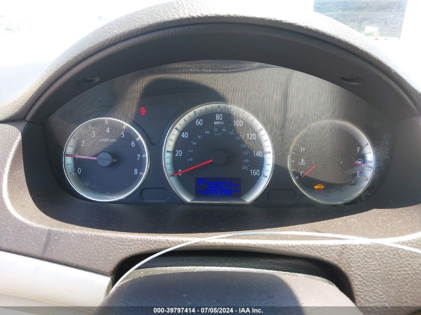 2009 Hyundai Sonata Gls VIN: 5NPET46C09H513688 Lot: 39797414