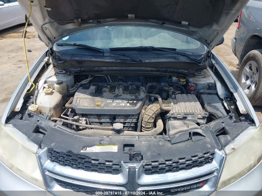 2012 Dodge Avenger Se VIN: 1C3CDZAB6CN231499 Lot: 39797415